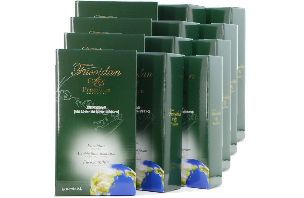 Fucoidan AF Premium 12 sets（900 ml × 24）