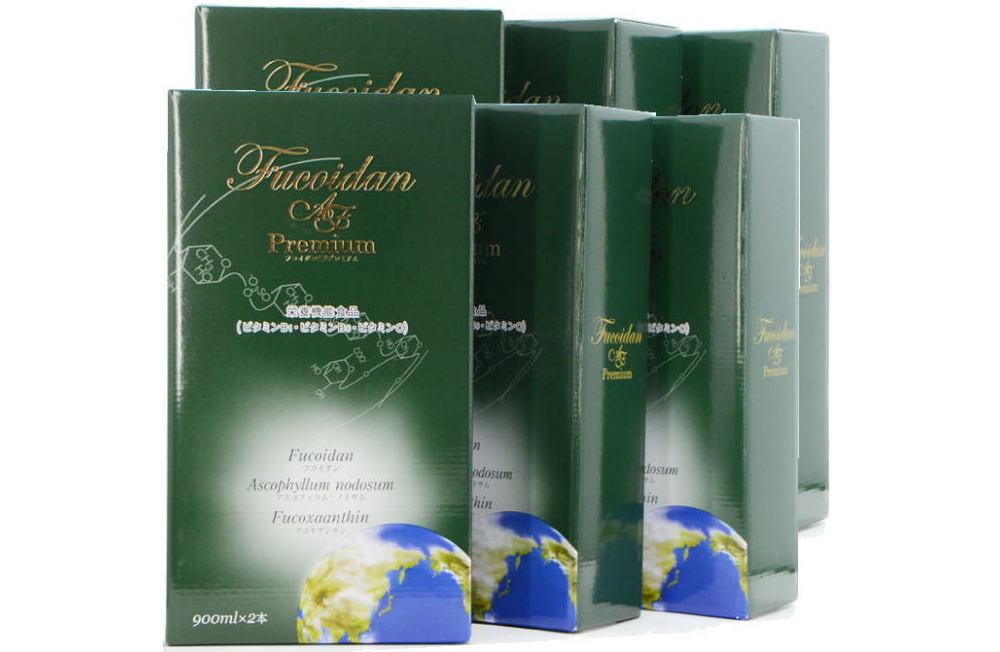 Fucoidan AF Premium 6 sets（900 ml × 12）